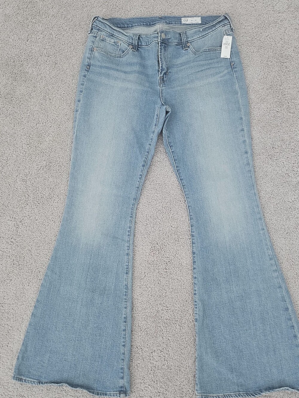 GAP Light Wash Flare Jeans